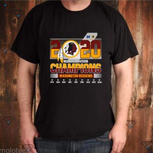 2020 NFC east division Champions Washington Redskins shirt