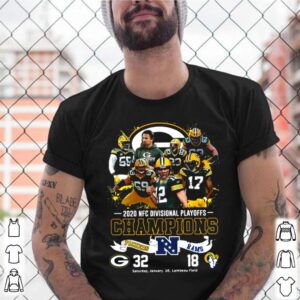 2021 Divisional Playoffs Champions Packers 32 18 Rams shirt