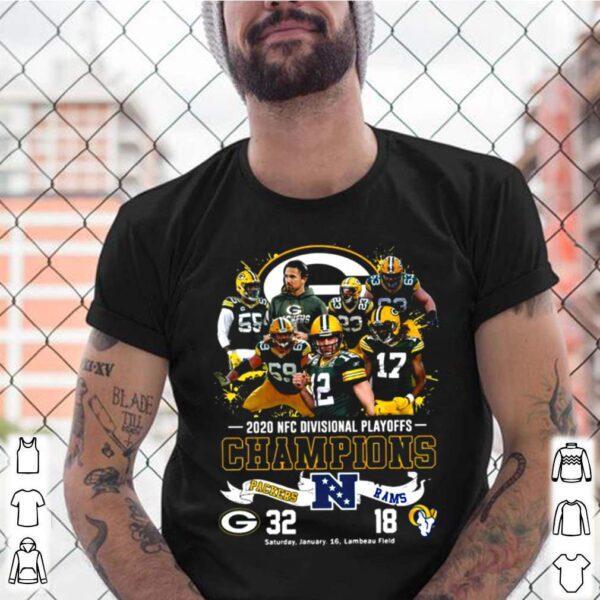 2021 Divisional Playoffs Champions Packers 32 18 Rams hoodie, sweater, longsleeve, shirt v-neck, t-shirt