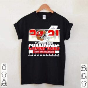 2021 Football Playoffs Division Champions Tampa Bay Buccaneers shirt