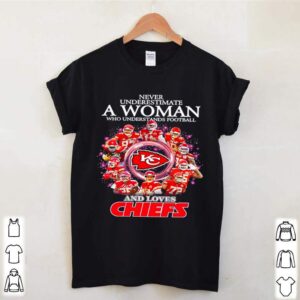 2021 Never Underestimate A Woman Who Understands Football And Loves Chiefs hoodie, sweater, longsleeve, shirt v-neck, t-shirt 2