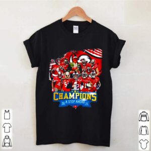 2021 Tampa Bay Buccaneers Super Bowl champions a step ahead hoodie, sweater, longsleeve, shirt v-neck, t-shirt 2