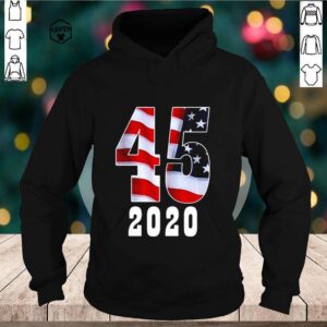 45th President Donald Trump 2020 hoodie, sweater, longsleeve, shirt v-neck, t-shirt