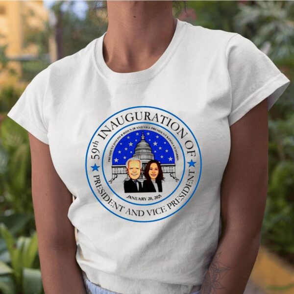 59th Inauguration of President and Vice President President Joseph R Biden JR and Vice President Kamala Harris January 20 2021 hoodie, sweater, longsleeve, shirt v-neck, t-shirt