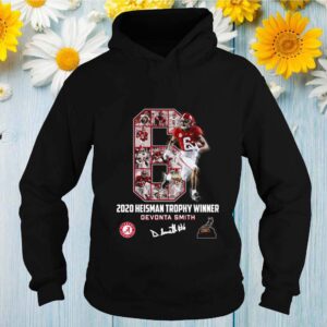 6 2020 Heisman Trophy winner Devonta Smith Alabama Crimson Tide hoodie, sweater, longsleeve, shirt v-neck, t-shirt