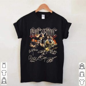 Ac Dc Rock Band 2021 Signatures hoodie, sweater, longsleeve, shirt v-neck, t-shirt 1 Shirt, hoodie, sweater, long sleeve and tank top