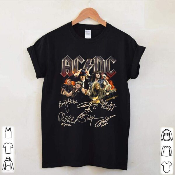 Ac Dc Rock Band 2021 Signatures hoodie, sweater, longsleeve, shirt v-neck, t-shirt