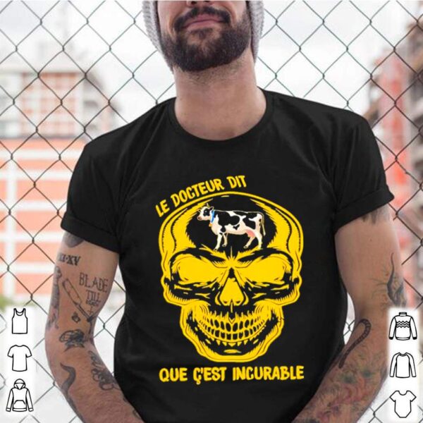 Akull le dogteur dit que cest incurable cow hoodie, sweater, longsleeve, shirt v-neck, t-shirt