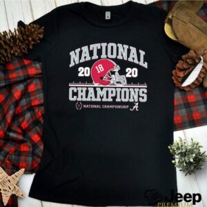 Alabama Crimson Tide 18x National 2020 Champions National Championship shirt