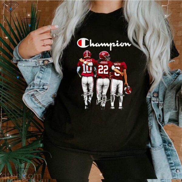 Alabama Crimson Tide champion Jones Harris Smith signature hoodie, sweater, longsleeve, shirt v-neck, t-shirt