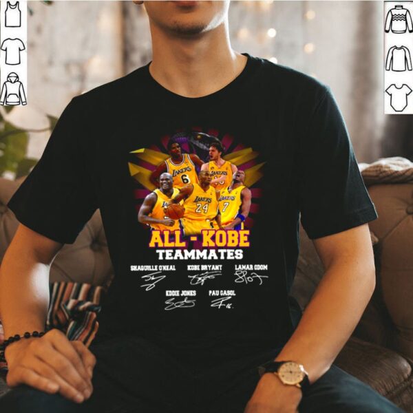 All Kobe Teammates 2021 Signatures hoodie, sweater, longsleeve, shirt v-neck, t-shirt