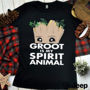 Baby Groot is my spirit animal hoodie, sweater, longsleeve, shirt v-neck, t-shirt 1