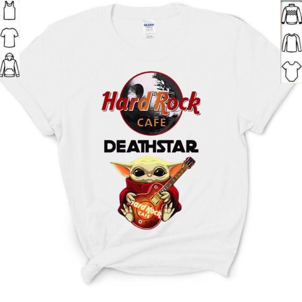 Baby Yoda Hug Hard Rock Cafe Deathstar 2021 hoodie, sweater, longsleeve, shirt v-neck, t-shirt