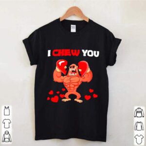 Bigfoot I chew your heart shirt