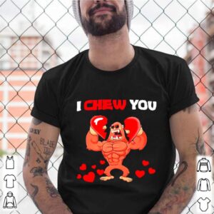 Bigfoot I chew your heart shirt