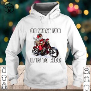 Biker Oh what fun it is to ride shirt