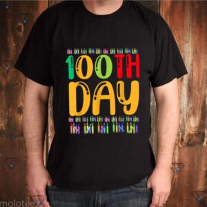 Boys Girls 100th Day 100 Days Of School shirt