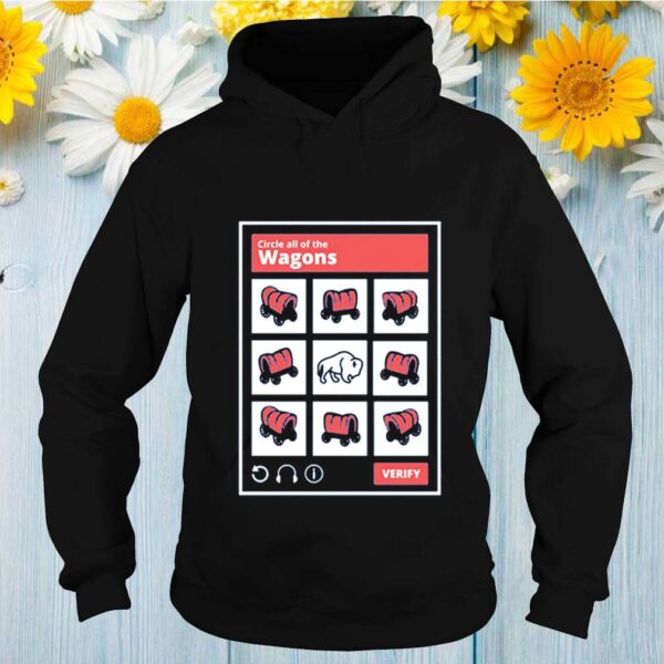 Buffalo circle all of the Wagons hoodie, sweater, longsleeve, shirt v-neck, t-shirt