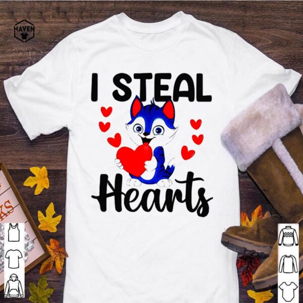 Cat I Steal Hearts hoodie, sweater, longsleeve, shirt v-neck, t-shirt