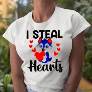 Cat I Steal Hearts shirt