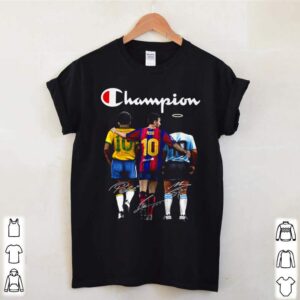 Champion Pele 10 Messi 10 Maradona 10 signatures hoodie, sweater, longsleeve, shirt v-neck, t-shirt