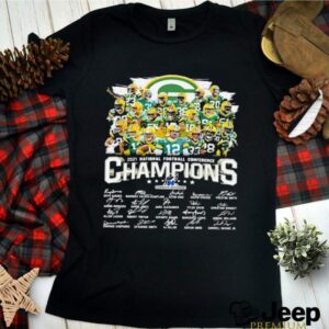 Champions National Football Conference Green Bay Packers Signature shirt