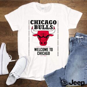 Chicago Bulls Welcome to Chicago hoodie, sweater, longsleeve, shirt v-neck, t-shirt 2 Shirt, hoodie, sweater, long sleeve and tank top