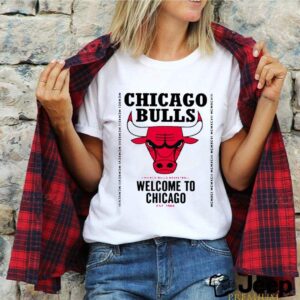 Chicago Bulls Welcome to Chicago shirt