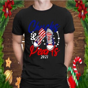 Chucks And Pearls Biden Harris 2021 shirt