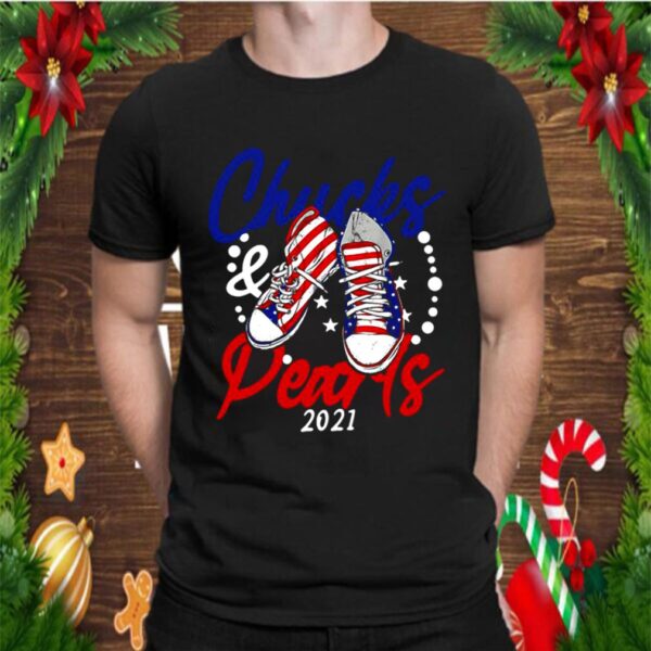 Chucks And Pearls Biden Harris 2021 hoodie, sweater, longsleeve, shirt v-neck, t-shirt