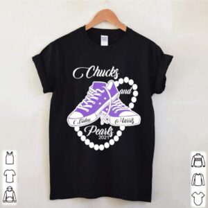 Chucks and pearls biden and harris 2021 2024 shirt