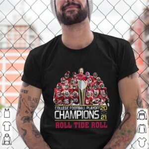 College Football Playoff 2021 Champions Roll Tide Roll shirt