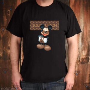 mickey mouse lv shirt