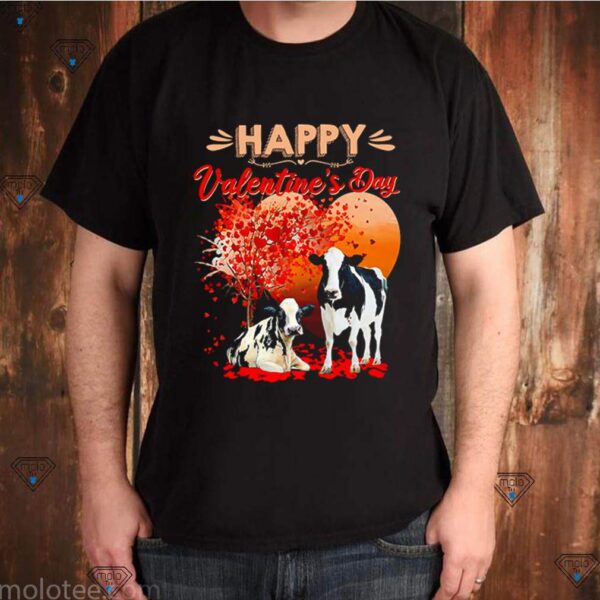 Cow Happy Valentine’s Day hoodie, sweater, longsleeve, shirt v-neck, t-shirt