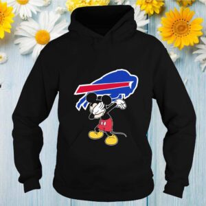 Dabbing Mickey Funny Love Buffalo Bills America Football Long Sleeve T-Shirt