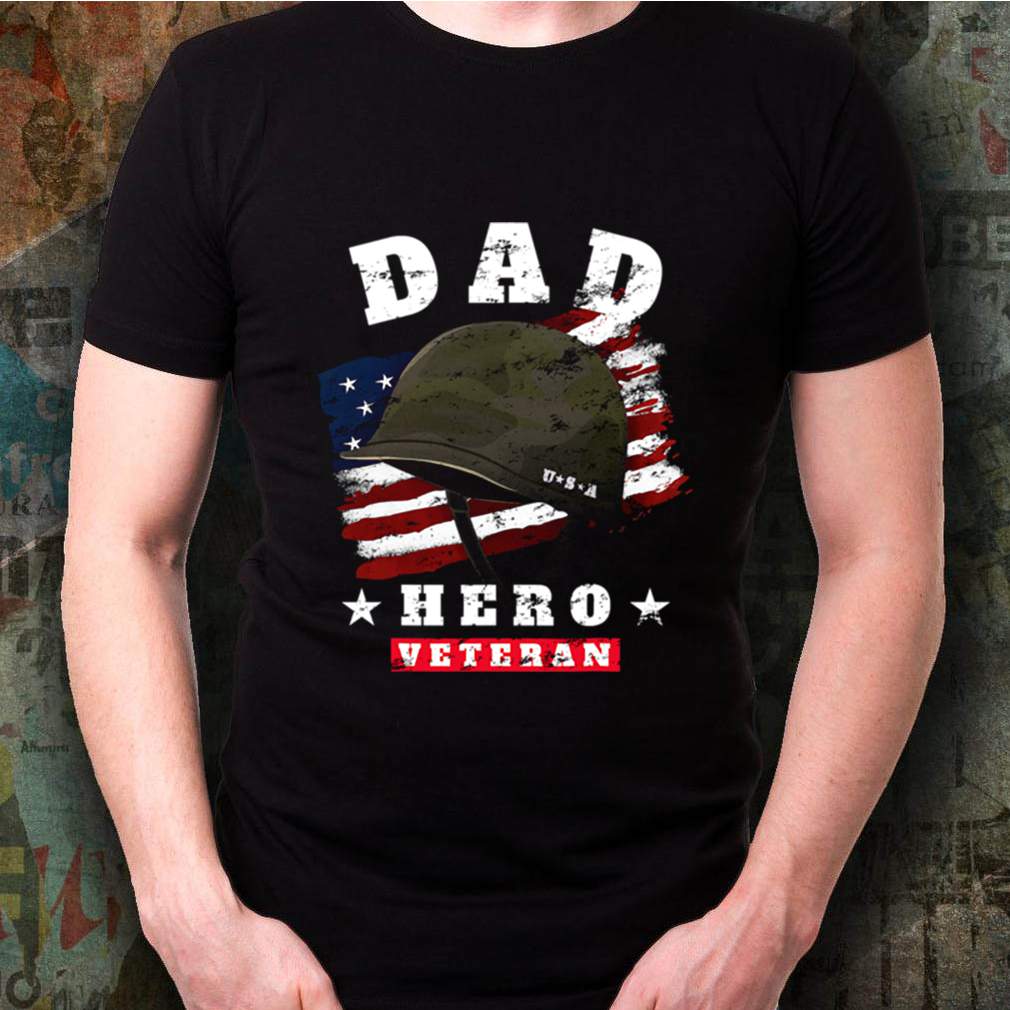 Dad Us Army Veteran Hero Father’s Day American Flag shirt 3 Dad Us Army Veteran Hero Fathers Day American Flag shirt Shirt, hoodie, sweater, long sleeve and tank top