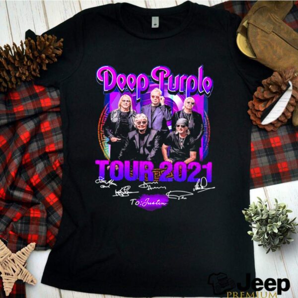 Deep Purple Tour 2021 signatures hoodie, sweater, longsleeve, shirt v-neck, t-shirt