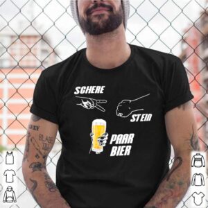 Denis Lemieux Schere Stein Paar Bier Tshirt