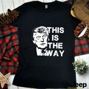 Donald Trump this is the way hoodie, sweater, longsleeve, shirt v-neck, t-shirt