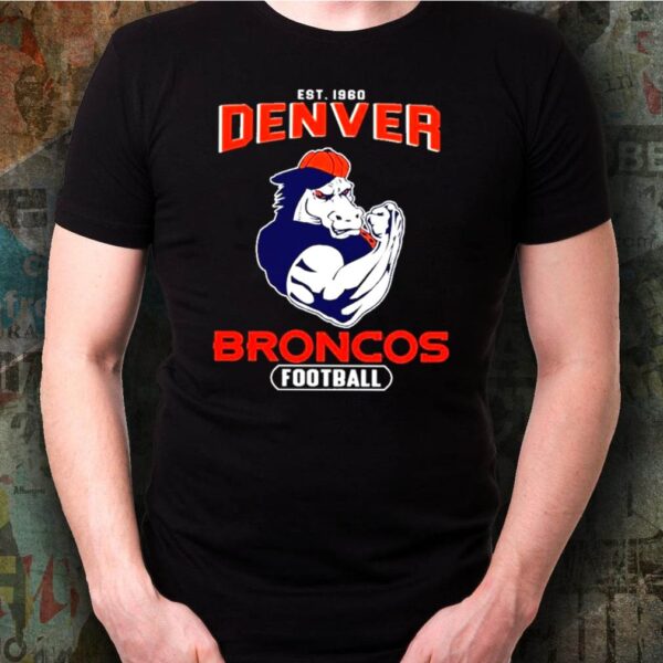Est.1960 denver broncos football shirt