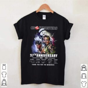 Ghostbusters 37th anniversary 1984 2021 thank you for the memories signatures shirt