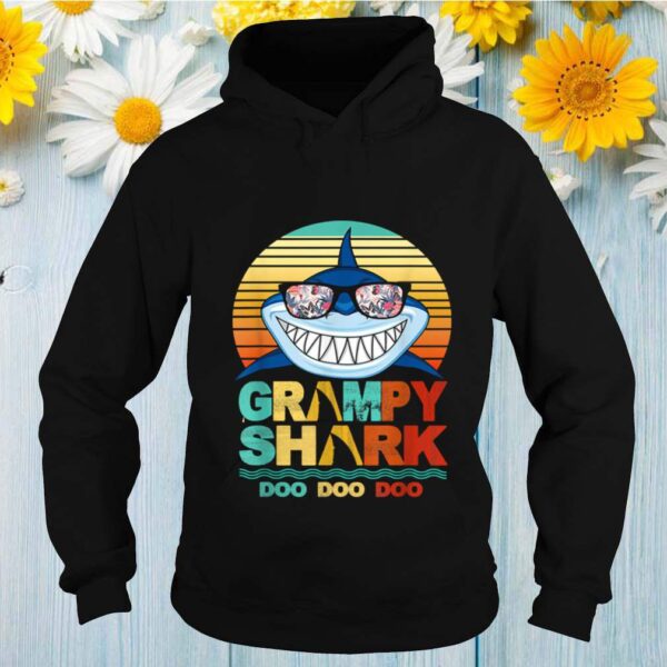 Grampy Shark Doo Doo Doo Wear Sunglasses Vintage hoodie, sweater, longsleeve, shirt v-neck, t-shirt