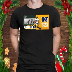 Green Bay Packers Aaron Rodgers Offensive Player Of The Month 2021 shirt