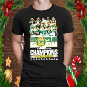 2020 Green Bay Packers North Division Champions Stars shirt