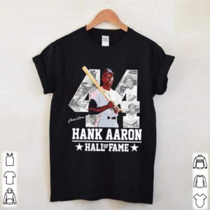 Hank Aaron 44 Hof Milwaukee atlanta Baseball Jersey Hammer Aaron hoodie, sweater, longsleeve, shirt v-neck, t-shirt 2 Shirt, hoodie, sweater, long sleeve and tank top