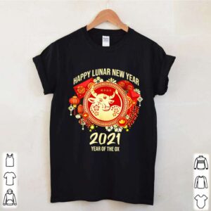 Happy Lunar New Year 2021 Year Of The Ox hoodie, sweater, longsleeve, shirt v-neck, t-shirt