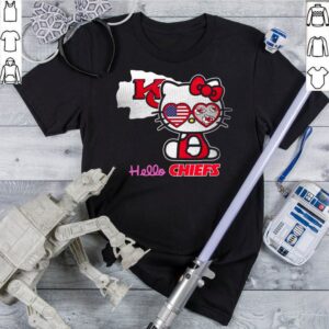 Hello Kitty Hello Kansas City Chiefs With American Flag 2021 shirt