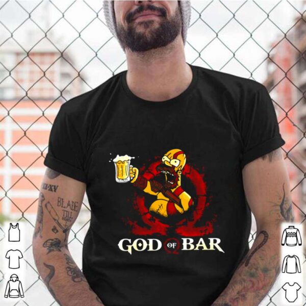 Homero Simpson God Of Bar hoodie, sweater, longsleeve, shirt v-neck, t-shirt