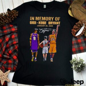 In memory of Gigi Kobe Bryant January 26 2020 signature hoodie, sweater, longsleeve, shirt v-neck, t-shirt