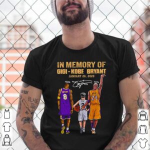 In memory of Gigi Kobe Bryant January 26 2020 signature shirt